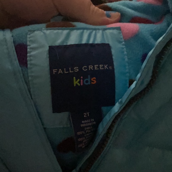 Girls winter coat size 2t - Picture 3 of 5